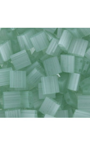 Miyuki tila 5x5mm beads - Silk pale light green TL-2560
